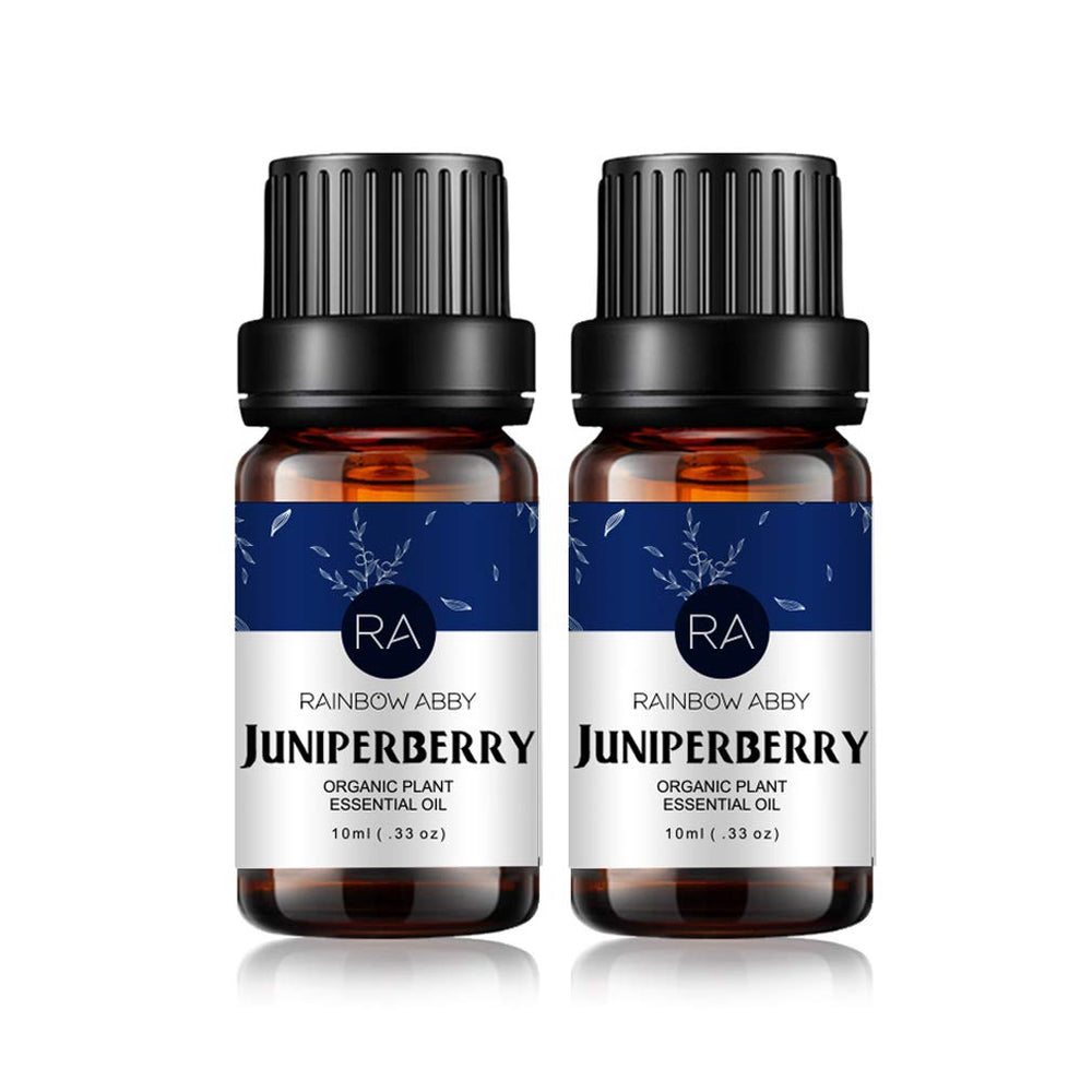 RAINBOW ABBY Juniper Berry Essential Oil bottles 2x10mL