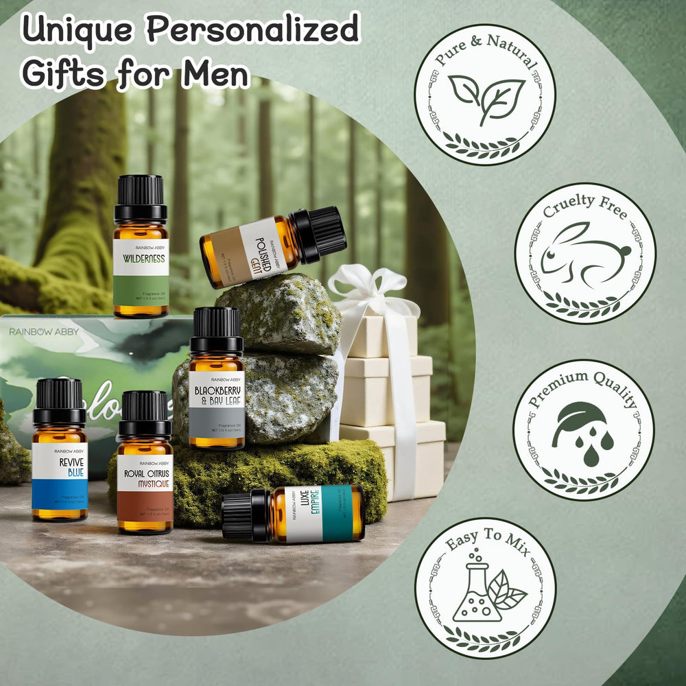 Rainbow Abby Polished Gent fragrance oil for men