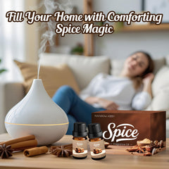 Cafe Mocha essential oil bottle from Rainbow Abbey Spice Set