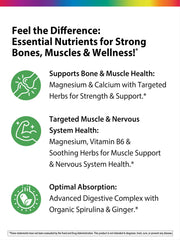 Spirulina, horsetail and ginger blend in supplement