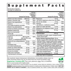 Close-up of postnatal nutrient blend