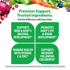 Lutein supporting baby's eye and brain development