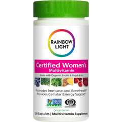 Rainbow Light Women's Multivitamin bottle front view