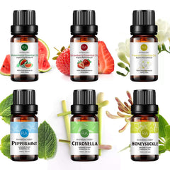 Rainbow Abby peppermint essential oil bottle for a refreshing diffuser experience.