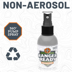 Ranger Ready odorless formula leaves no stain on clothing or gear.