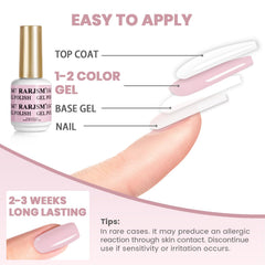 RARJSM French manicure inspiration with nude pastel pink tones for DIY