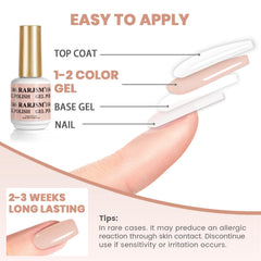 RARJSM Home salon setup with polish conveys easy tidy DIY manicures.