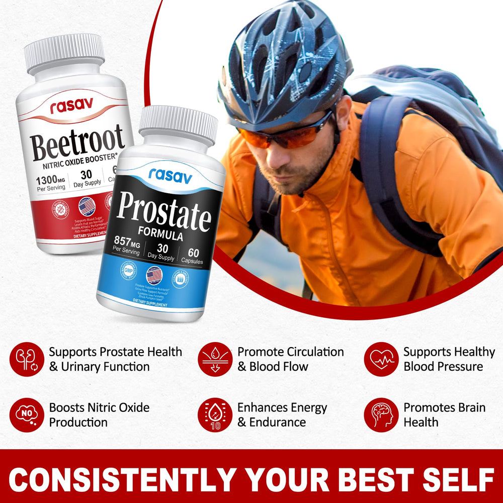 Saw Palmetto component in Rasav prostate health blend