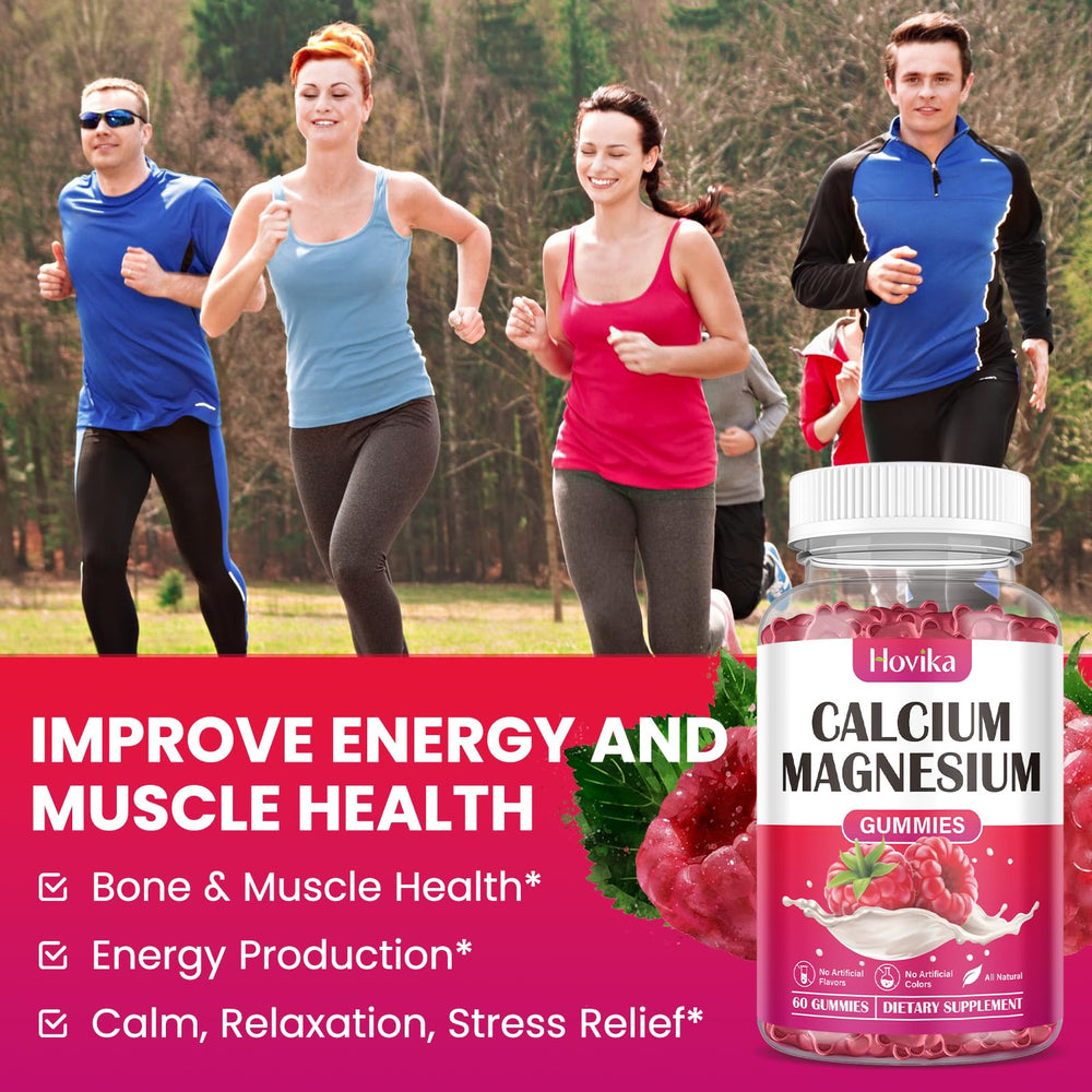Raspberry-flavored chewable gummies for easy biting