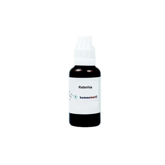 Ratanhia 6C homeopathy dilution bottle front