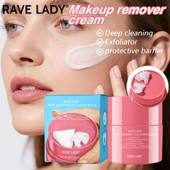 RAVE LADY balm sorbet texture eases cleansing and makeup removal