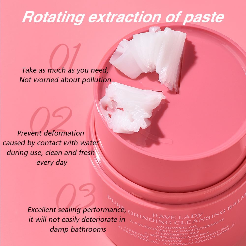 RAVE LADY balm removes sunscreen as part of daily skincare