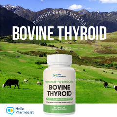 Non-GMO thyroid supplement label