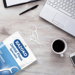 On-the-go dental care with resealable pouch
