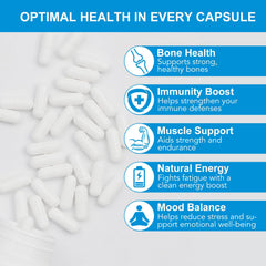 Front label of RHBESTOK 157 capsules 1000 mg
