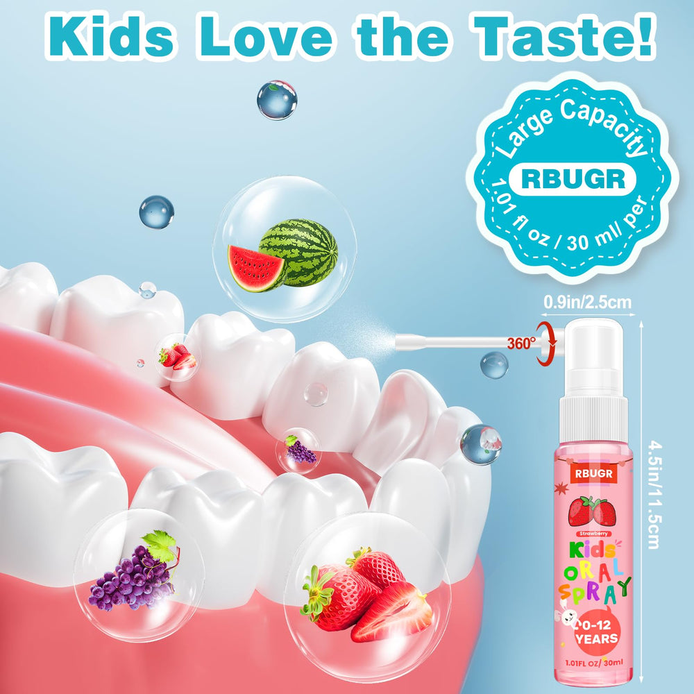 RBUGR Kids Oral Spray Grape flavor bottle