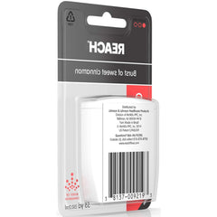 Pack of 12 Reach Cleanburst Cinnamon Waxed Dental Floss