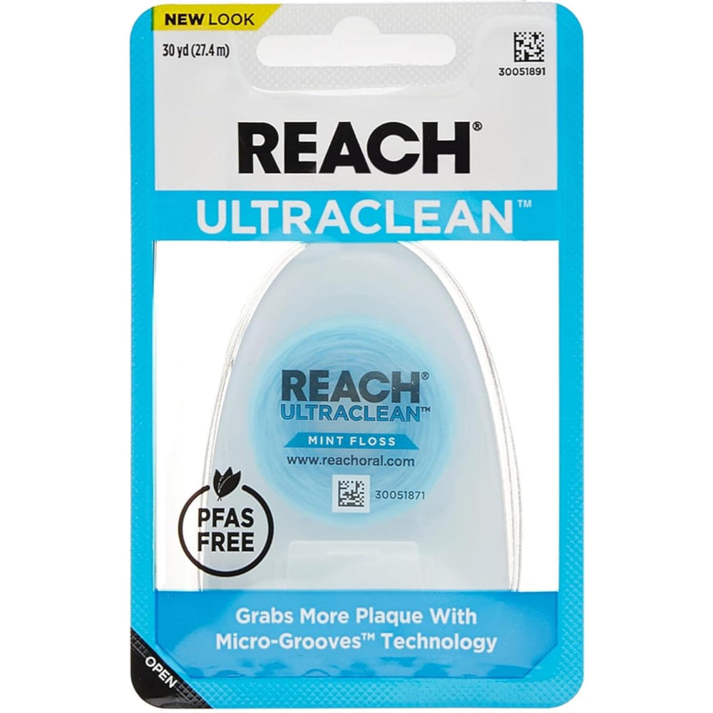 REACH Ultraclean Mint Floss 30 Yards Pack of 2 product image 1