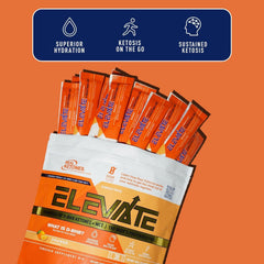Electrolyte powder packets showing four main electrolytes