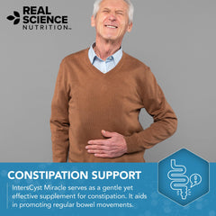 Bladder comfort and urinary health concept image