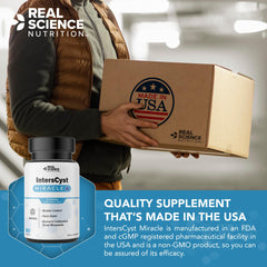 Facility badge for FDA/cGMP-certified manufacturing