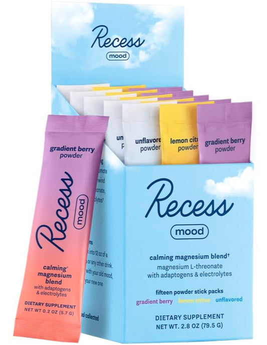 Hero image of Recess Mood Drink Mix Powder 15ct Sampler Box
