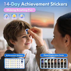 Rechargeable IPX7 waterproof kids toothbrush