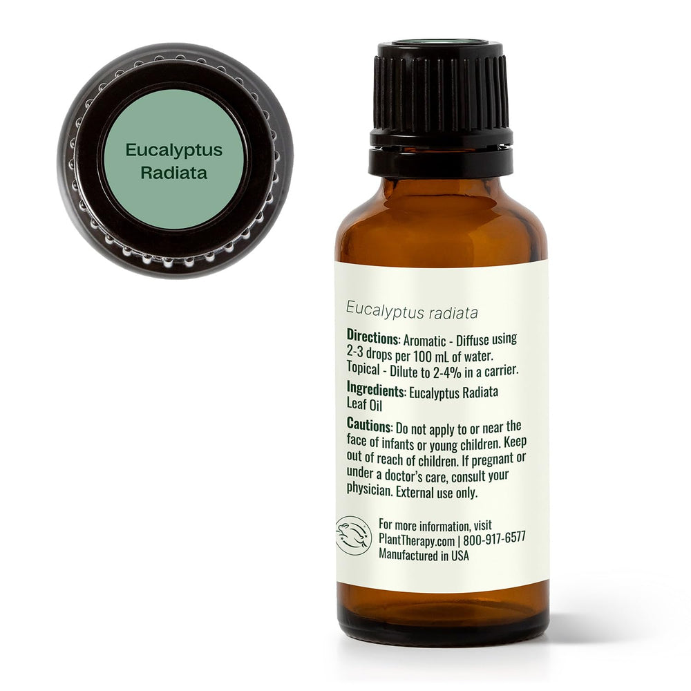 Eco-friendly recyclable packaging for Eucalyptus Radiata oil