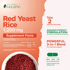 Close-up of 120 vegetarian capsules per bottle