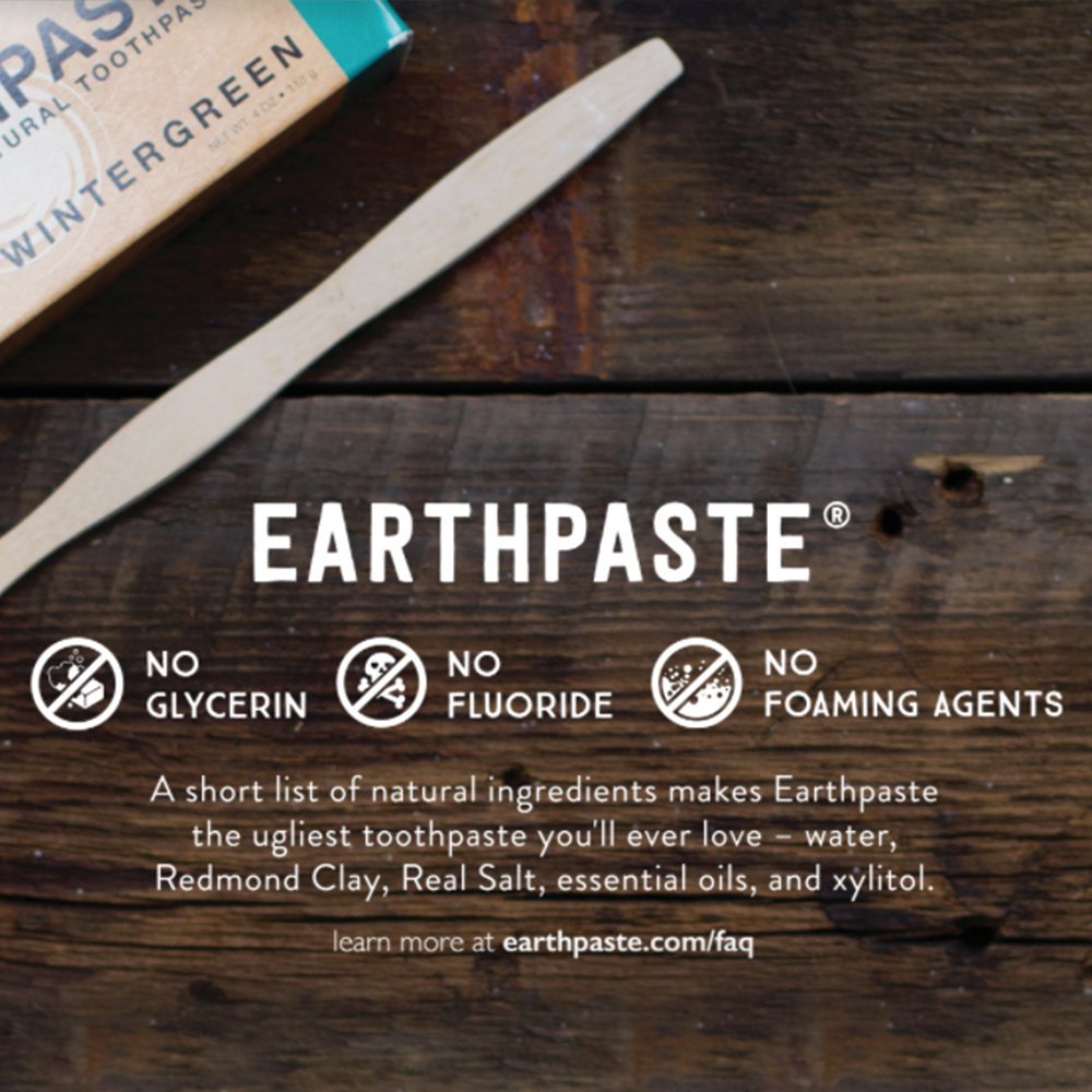 Safe to swallow Earthpaste toothpaste for kids