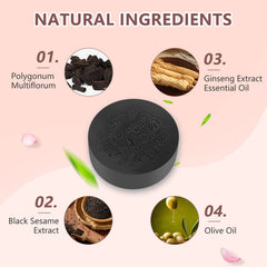 Rednow polygonum multiflorum extract bar highlighting traditional root ingredient