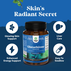 Glutathione capsules with alpha lipoic acid and milk thistle