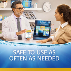 HydroCell technology diagram for Refresh Optive Mega-3 explains hydration