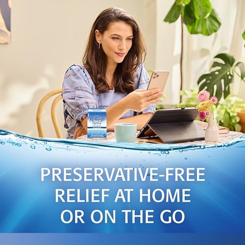 Refresh Optive eye drops after screen time to refresh and moisturize