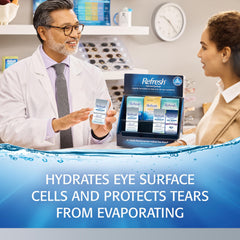 Refresh Optive two-pack-box emphasizes value for convenient daily eye care.