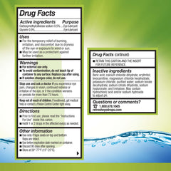 Refresh Relieva PF Xtra preservative-free label indicating sensitive-eye compatibility.
