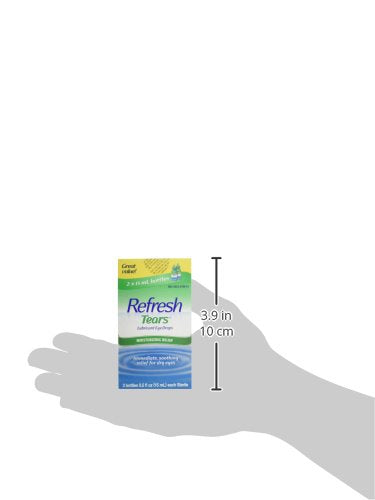 Refresh Tears moisture barrier visualizing eye hydration