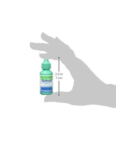 Refresh Tears featured in morning routine for eye comfort.