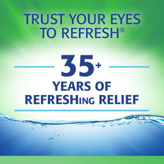 Refresh Tears two-bottles pack emphasizing value and convenience