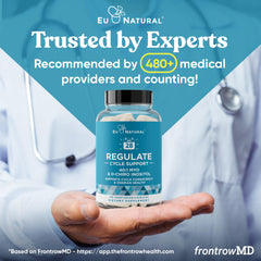 Supports ovulation and menstrual balance in Regulate Cycle Support