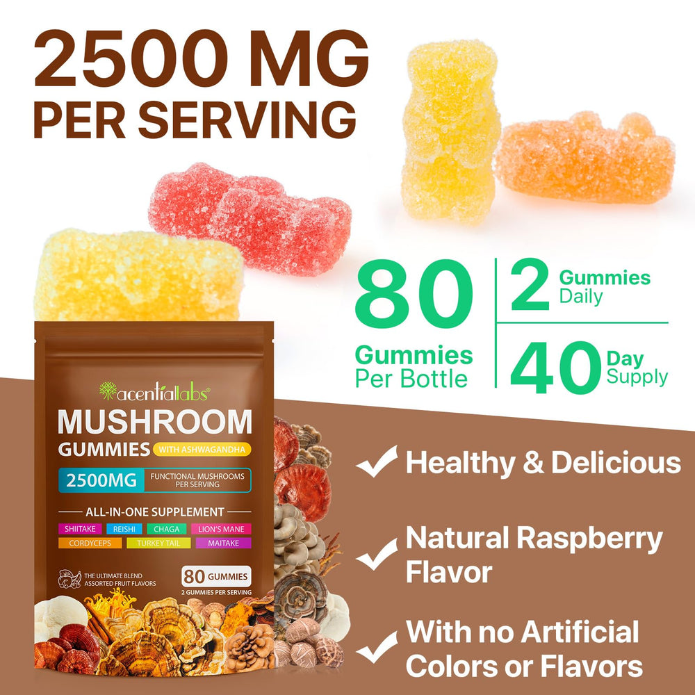Reishi and Cordyceps mushroom supplements for stress management