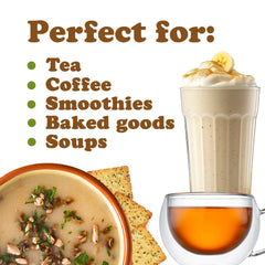 Red Reishi powder used in desserts and baking