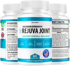 Rejuva Joint supplement pills close-up