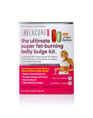 Relacore Ultimate Belly Bulge Kit box with two bottle system