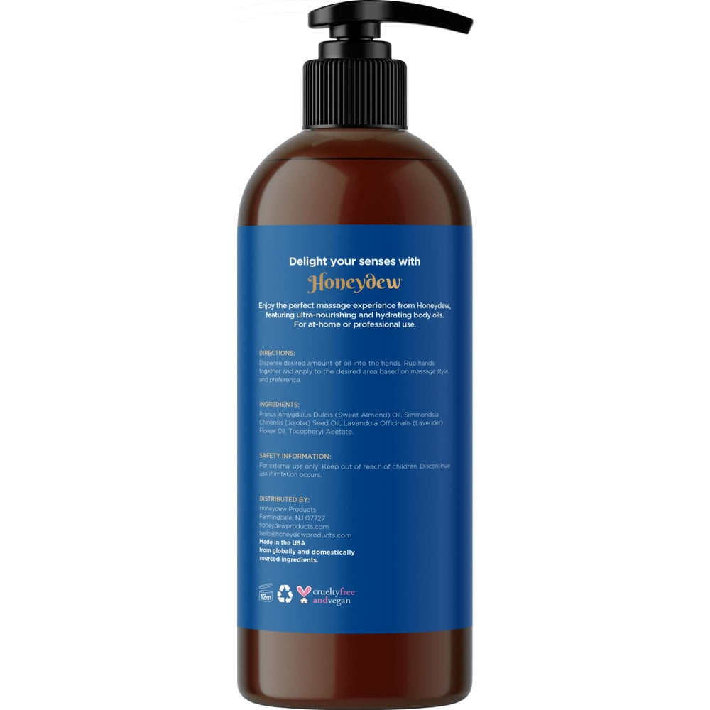 Jojoba oil and essential oils for massage therapy