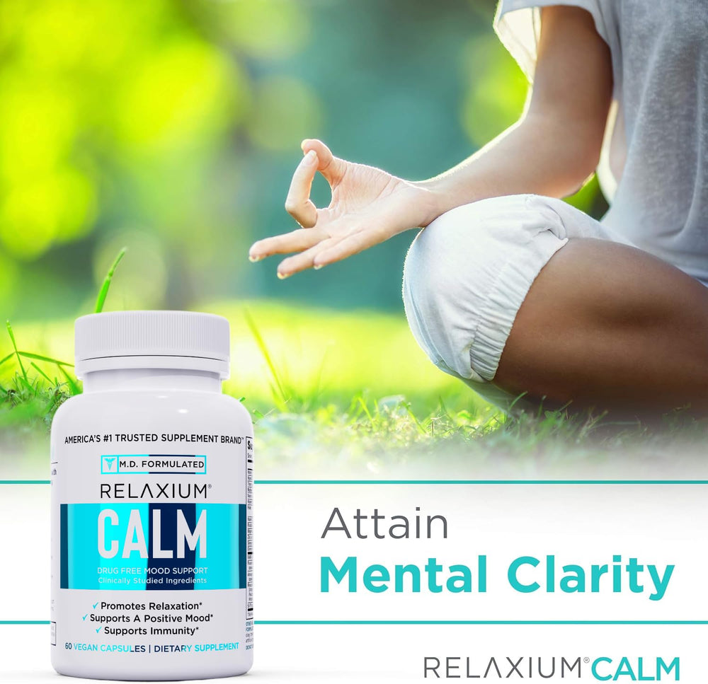30-day money-back guarantee badge for Relaxium Calm