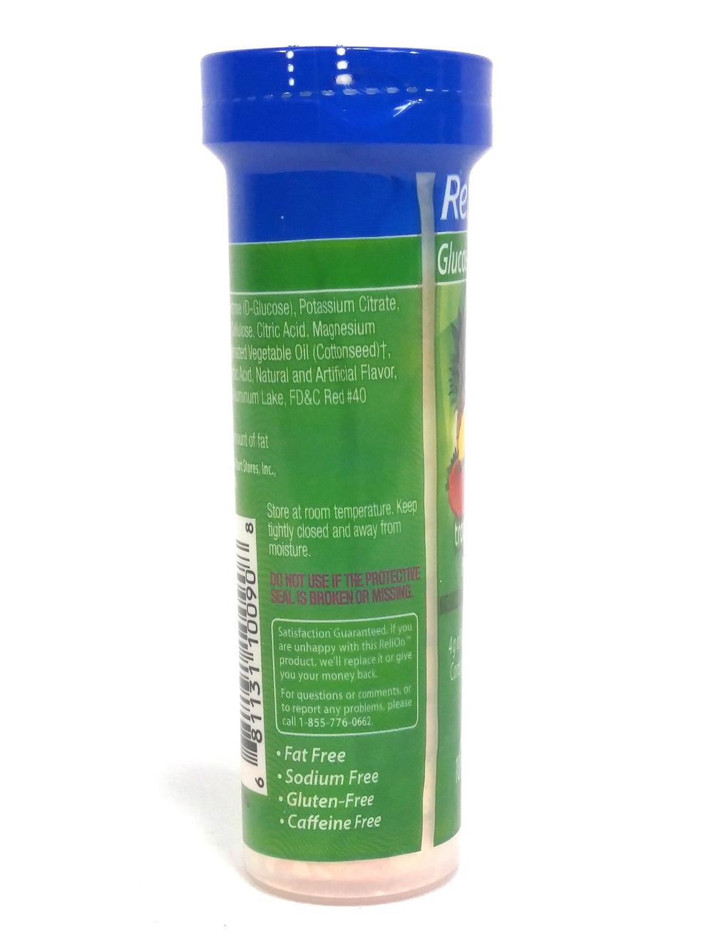 Product features: fat-free, sodium-free, gluten-free, caffeine-free
