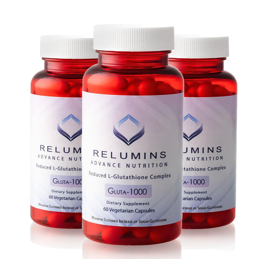 Relumins Gluta 1000 3-bottle 90-day packaging