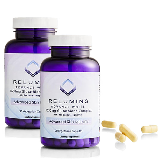 Relumins L-Glutathione Complex 1650mg bottle front view