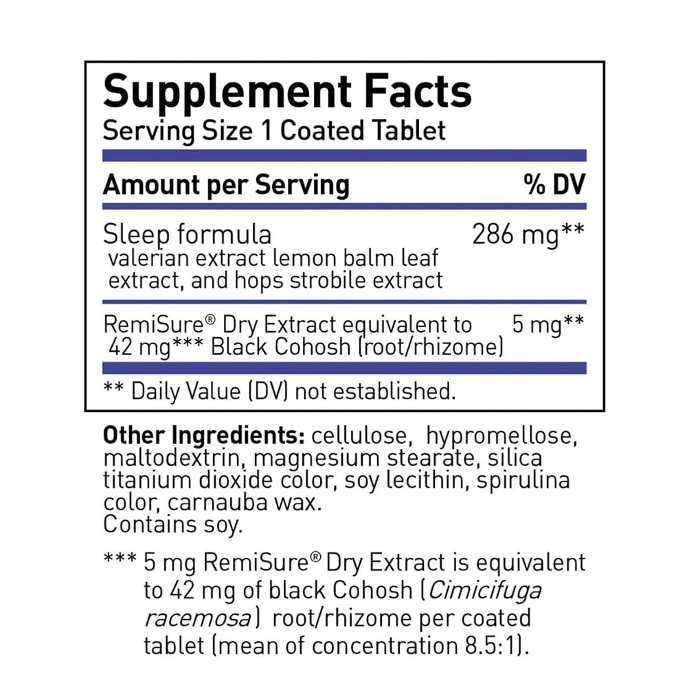 Remifemin Good Night night-time routine scene communicates natural support option.